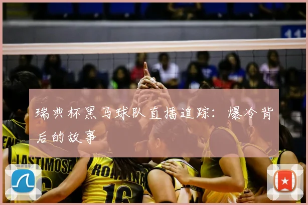 瑞典杯黑马球队直播追踪：爆冷背后的故事